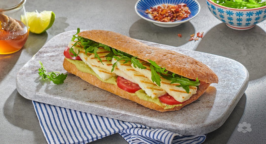 Halloumi-Sandwich