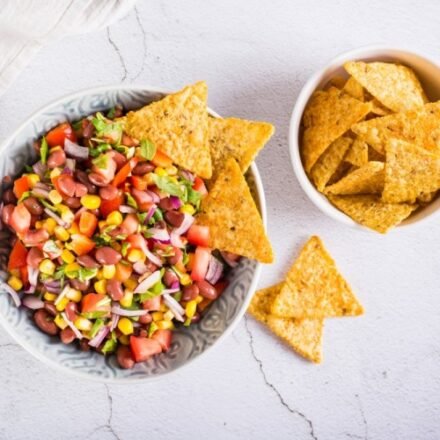 Nachos-Salat