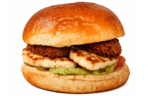 Falafel Halloumi Burger